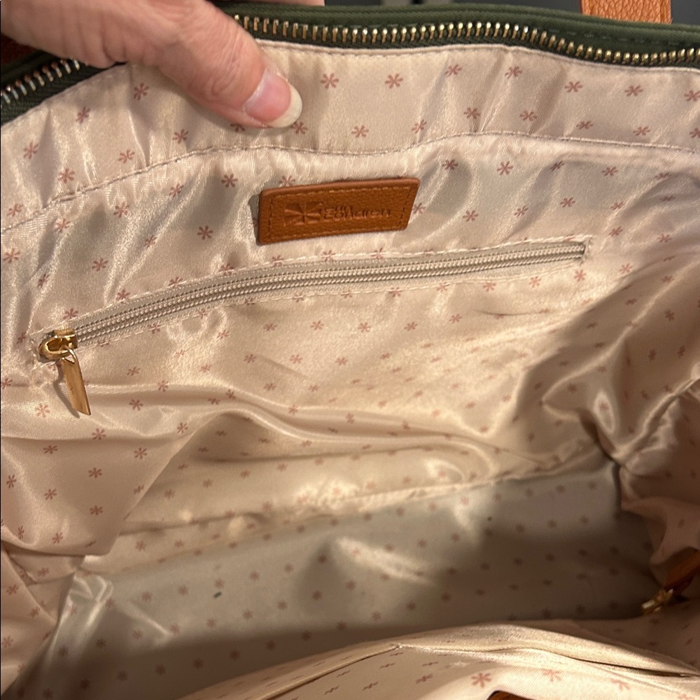 Erin Condren Cream and Tan Work bag - Picture 9 of 11